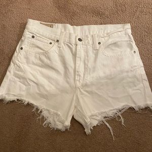 Ralph Lauren white Jean shorts